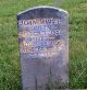 John White's gravestone
