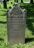 Headstone of Johann William Metzger